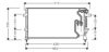 HONDA 80110SF1A1A Condenser, air conditioning